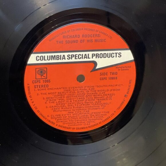 Richard Rodgers The Sound Of His Music (Vinyl) Columbia Special Products CSPS - Picture 11 of 11